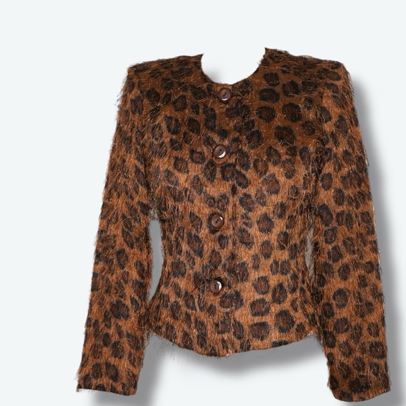 American Vintage Jackets & Blazers - 1990s Russell Kemp Petite Long Haired Blazer